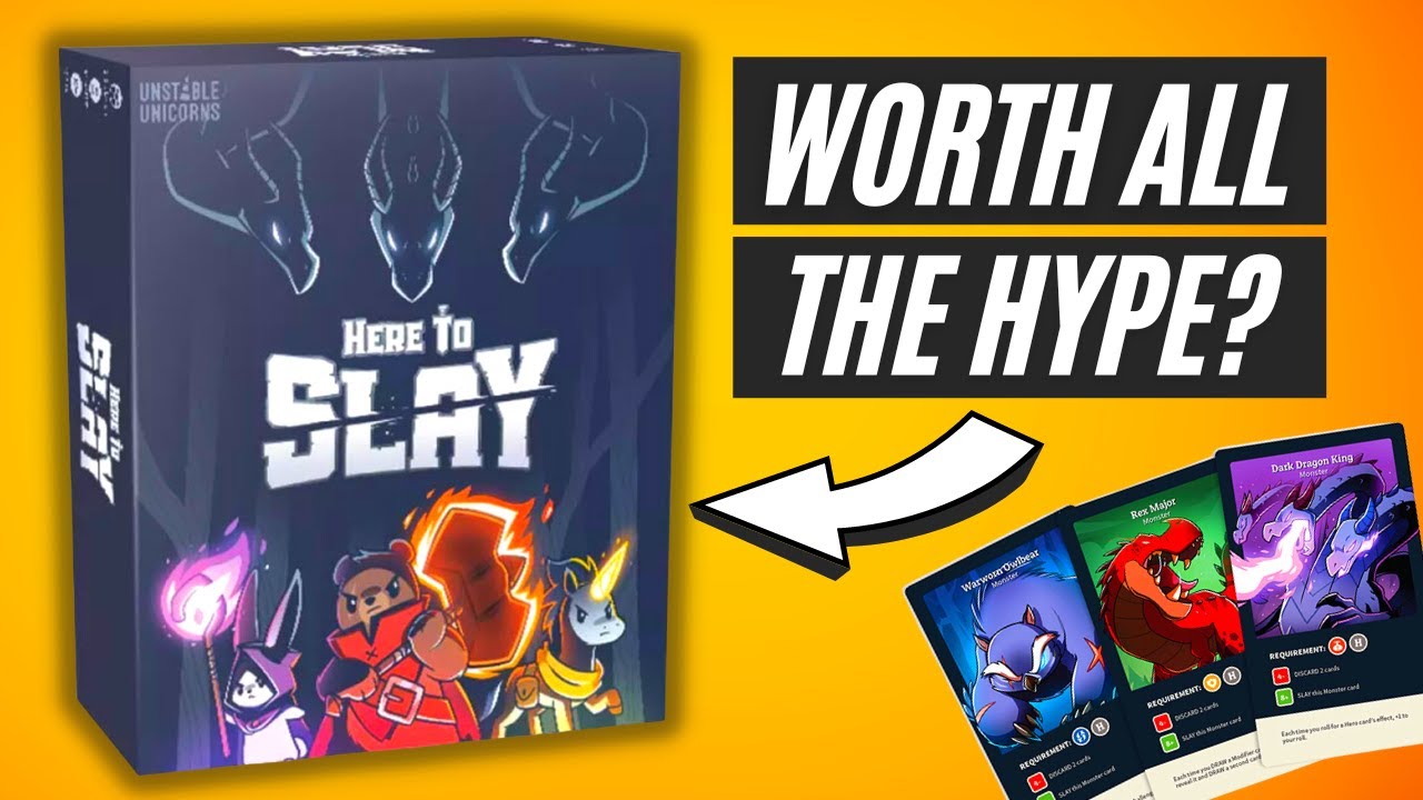 Here To Slay Card Game REVIEW 