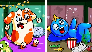 Hoo Doo is Super Clean but Rainbow Friends is Dirty | Hoo Doo Animation