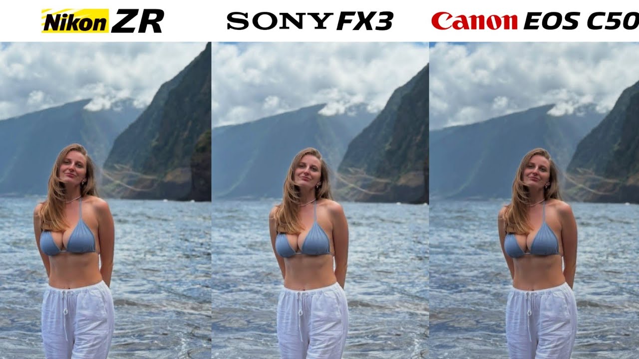 Nikon ZR vs Sony FX3 vs Canon EOS C50 Camera Test