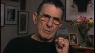 Leonard Nimoy on Spock's make-up on Star Trek - EMMYTVLEGENDS.ORG