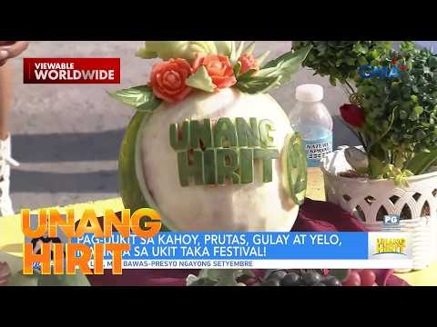 Sorpre-Saya - Makisaya sa Ukit-Taka Festival sa Paete! | Unang Hirit