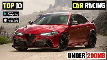 TOP 10 REALISTIC RACING GAMES FOR ANDROID AND IOS(UNDER 200MB) |HIGH GRAPHICS| |CAR RACING|
