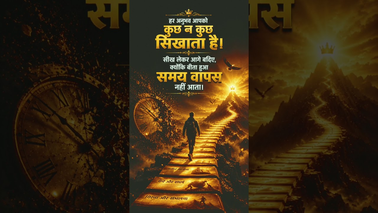 हर अनुभव आपको...#thankyouuniverse #shortsfeed #shortsviral #youtubeshorts #information 💯 ♥️