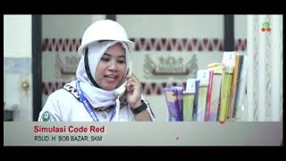 Simulasi CODE RED RSUD Dr. H. Bob Bazar, SKM. Kalianda, Lampung Selatan