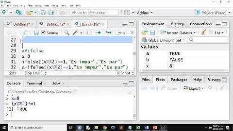 Variables booleanas y condicionales en R