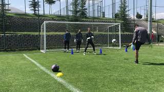 Goalkeeper strength training …18.08.2021 Erzincanspor kaleci kuvvet antremanı