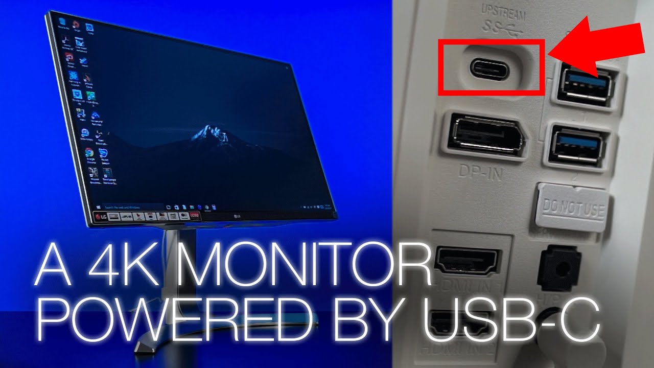 LG 27UD88-W 4K Monitor Review - USB Type-C hath cometh 