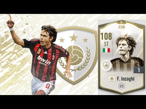 FO4-NGHIỆN FIFA TRẢI NGHIỆM FILIPPO INZAGHI ICON PHIÊN BẢN TẤU HÀI SỚM NHẤT SEVER -AC MILAN