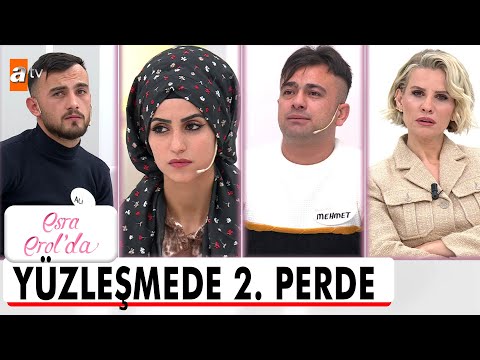 Kaçak aşıklar Bahar ve Mehmet eşleriyle yüzleşti! - Esra Erol'da 16 Ocak 2024