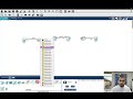 LAB   DHCPv4  تصميم الشبكة وتوصيل الاسلاك (توجيه وتحويل- 121 )