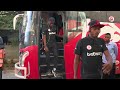 KIKOSI KILIVYOWASILI UWANJANI TAYARI KWA MCHEZO DHIDI YA TRA UNITED 