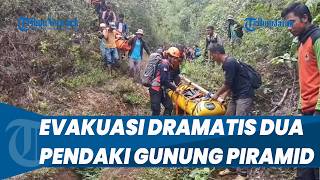 Braving Extreme Terrain: The Joint Team's Struggle to Evacuate Two Deceased Hikers on Mount Piramid