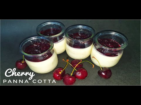 Video: Panna Cotta Na May Cherry Sauce