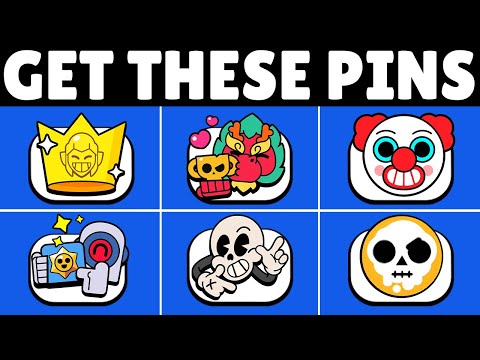 UNLOCK ALL OF THESE FREE PINS in Brawl Stars Today Before they're Gone!