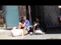 Talking to a Young Smart Homeless Man in NYC | Inspiring