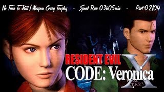 myPSt Mobile  Dicas do troéu Weapon Crazy do jogo Resident Evil Code:  Veronica X