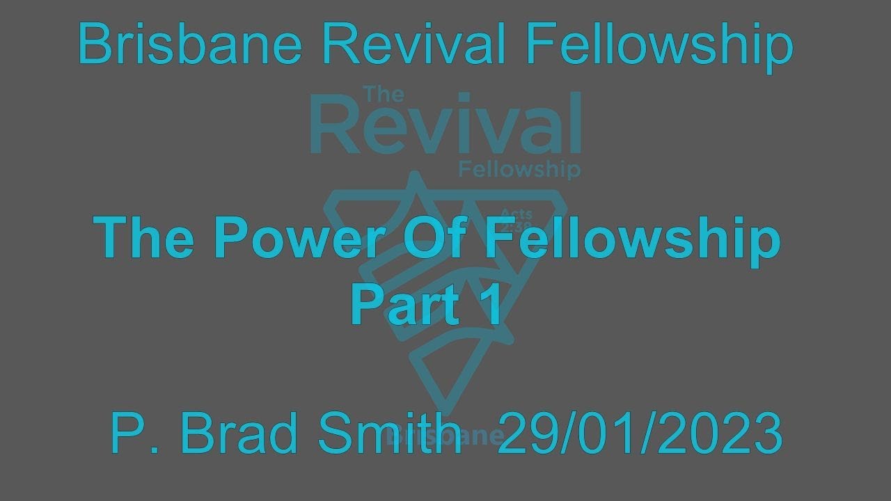 The Power Of Fellowship Pt1 YouTube the-power-of-fellowship-pt1-youtube