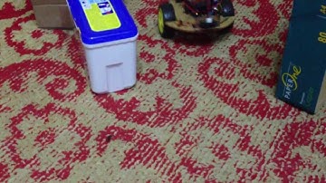 2WD Collision avoidance robot - SHARP GP2Y0A21YK