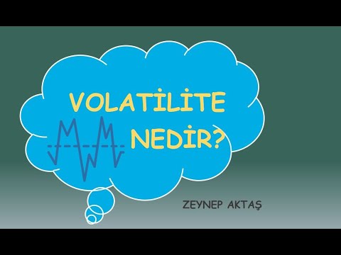 Video: Volatilite - nedir bu? Seçenek oynaklığı