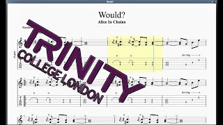 Would? (2012 Syllabus) Trinity Grade 4 Guitar screenshot 5