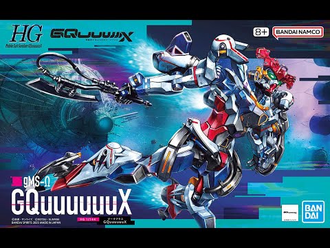 新発売 HG 1/144 GQuuuuuuX - YouTube