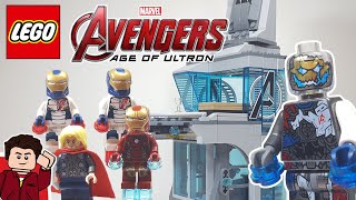 LEGO Marvel Avengers - Full Movie / All Cutscenes (Avengers 2 Age of Ultron)