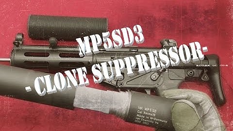 MP5SD clone suppressor (by Crusader)