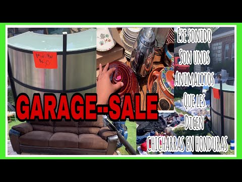 GARAGE-SALE//VENTAS DE SEGUNDA MANO EN USA 🇺🇸 JENNY CLAROS/PATEPLUMA 🇭🇳❤️🇺🇸