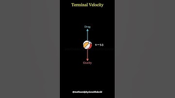 Terminal Velocity Well Explained 😯| With Animation! #shorts  #education #physics