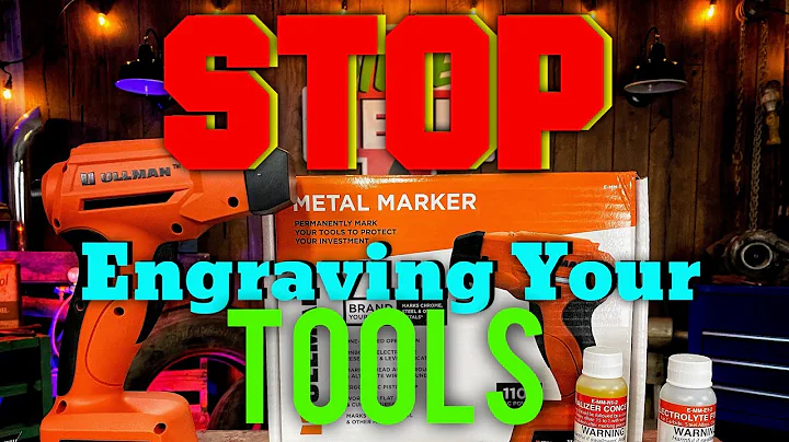 STOP ENGRAVING YOUR TOOLS! Start Etching Them With The Ullman Metal Marker