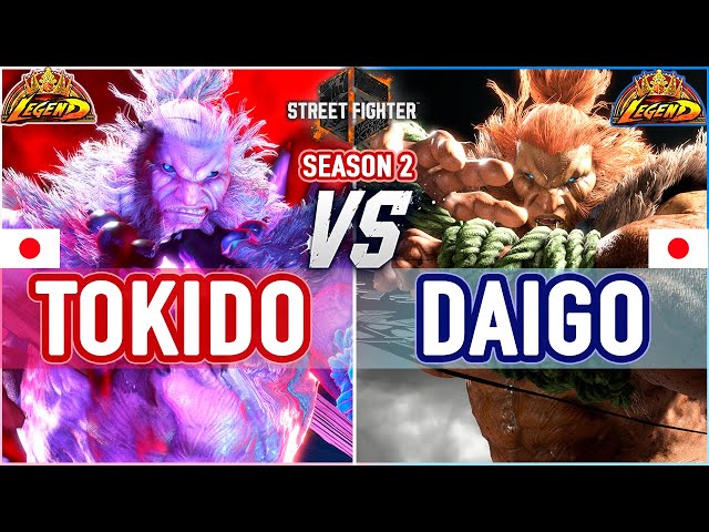 SF6 🔥 Tokido (Akuma) vs Daigo (Akuma) 🔥 SF6 High Level Gameplay class=