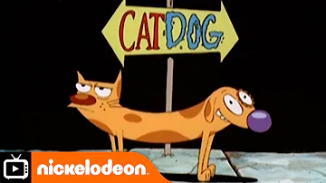 CatDog | Theme Tune with Lyrics | Nickelodeon UK