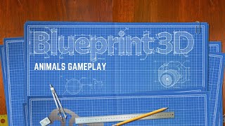 Blueprint 3D - iOS / Android - Animals Gameplay