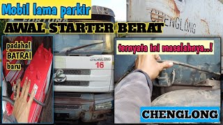 Cara mengatasi STARTER berat diawal star || TRUK CHENGLONG