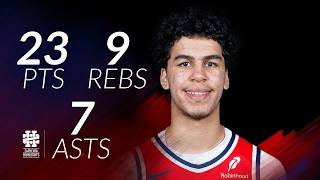 Will Riley 23 pts 9 rebs 7 asts vs Bulls 25/26 season