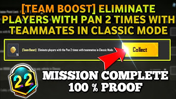 Eliminate players with the pan 2 times with teammates in classic mode, RP 22 Week 4