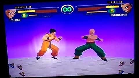 Dragon Ball Z Budokai(Gamecube)-Tien vs Yamcha