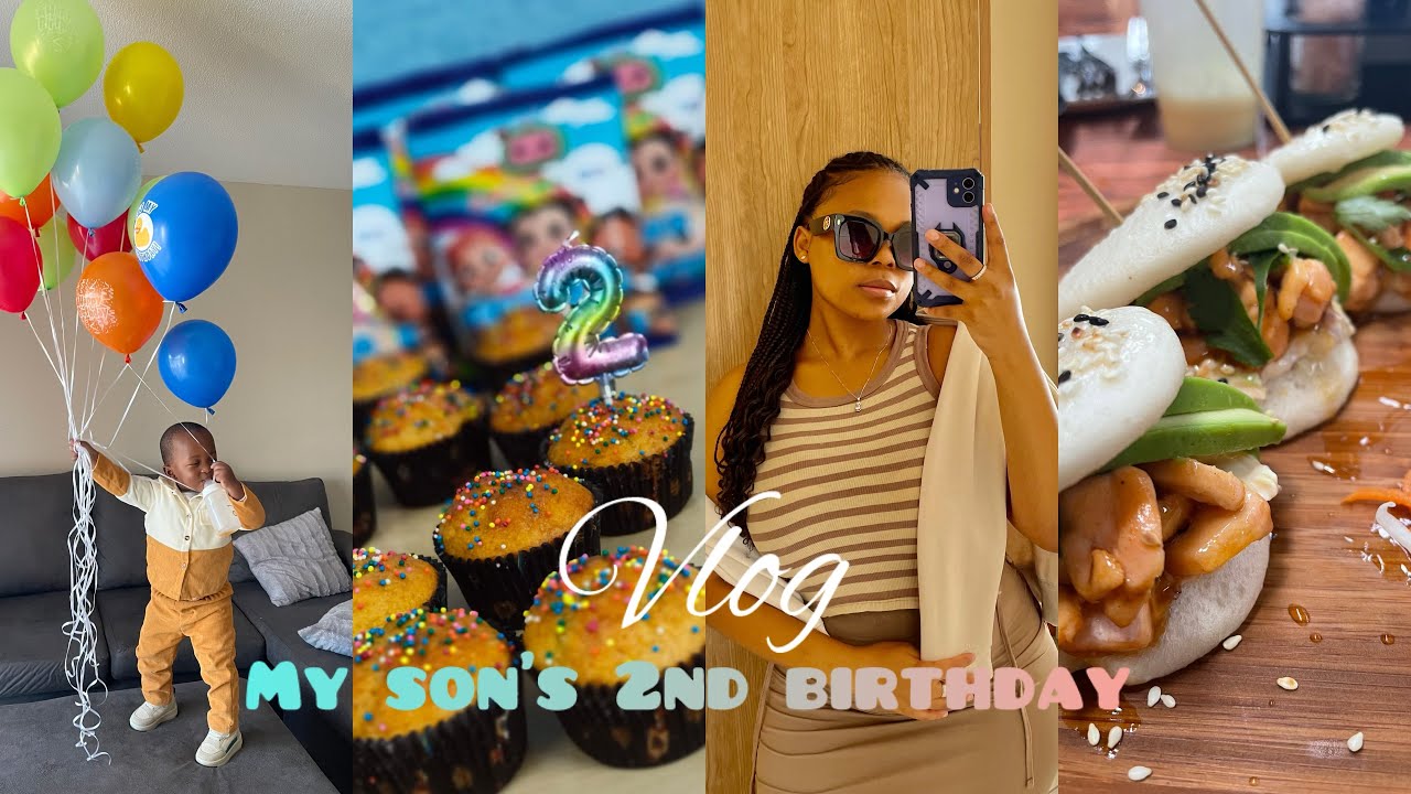 VLOG; MY SON'S 2ND BIRTHDAY| BIRTHDAY LUNCH, BAKING AND MORE|| SOUTH AFRICAN