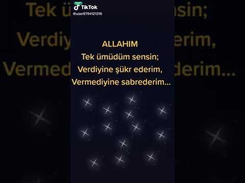 Allahım tək ümüdümüz.......