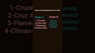 Grupos Libertadores Sub-18 2026