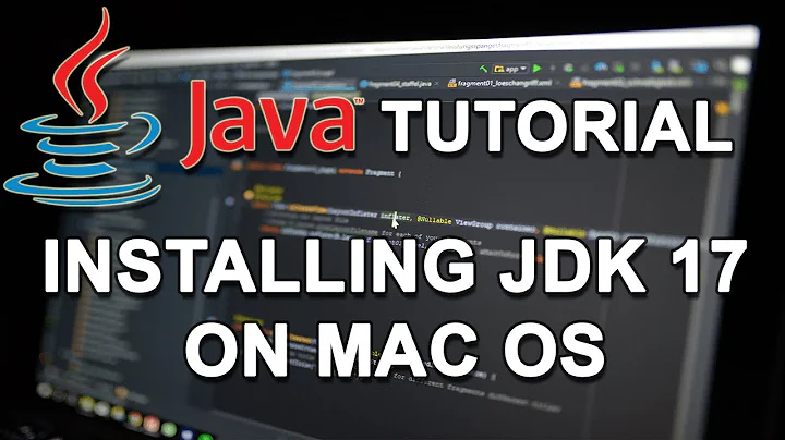 How to install Java 17 on a Mac