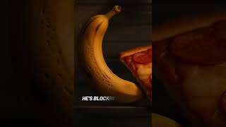 THEY’RE TRAPPED… 😨🚪 No escape. No hiding. Pizza’s taken over… and Banana let it happen.