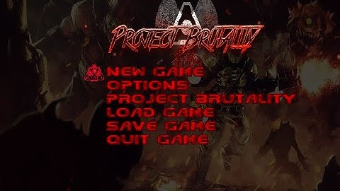 Project Brutality Ultimate Doom Maps of Chaos Overkill map 01