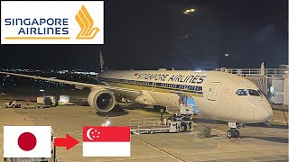 Singapore Airlines B787-10 in 2024 - Kansai-Osaka (KIX) to Singapore (SIN) - SQ623 Economy #060