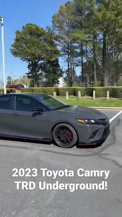 Wicked New 2023 Toyota Camry TRD Underground Color! #shorts