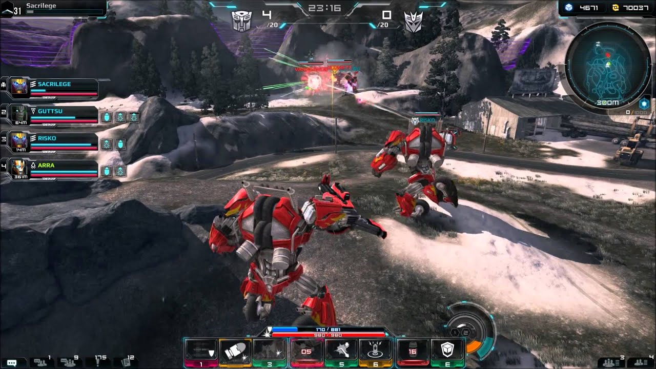 [BETA] Transformers Universe: Ripraw PVP: Fatty Can't Jump - YouTube
