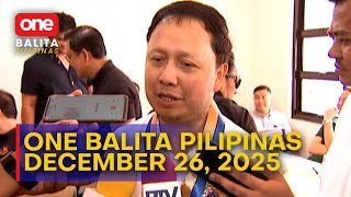 Download Lagu ONE BALITA PILIPINAS | DECEMBER 26, 2025 MP3