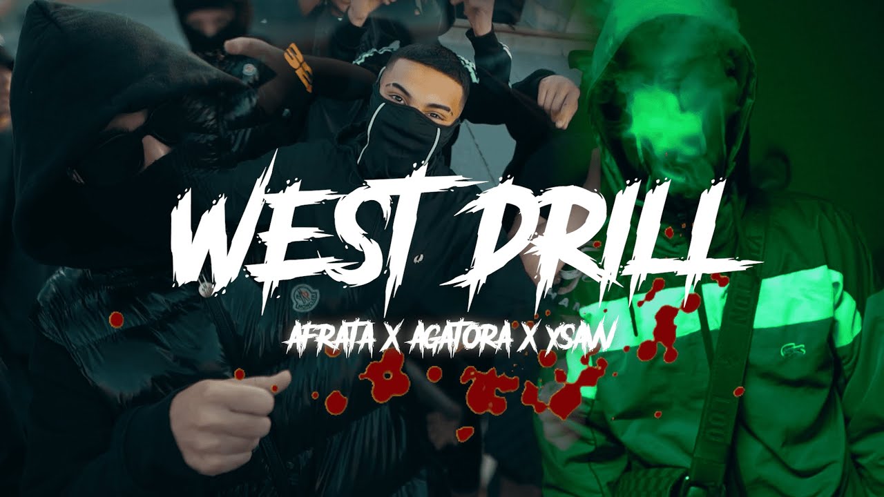 AFRATA X AGATORA X YSAVV - WEST DRILL [OFFICAL MUSIC VIDEO] Prod.KZMP