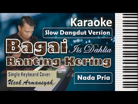Bagai Ranting Yang Kering | Karaoke Nada Cowok | Iis Dahlia | Slow Dangdut Version | SiKeCe | Lirik