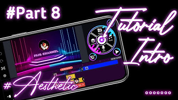 Cara buat intro youtube untuk pemula di kinemaster #IntroPart8